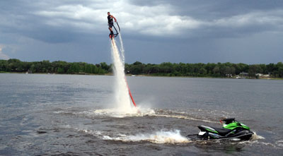 Flyboard with Aaron Osters